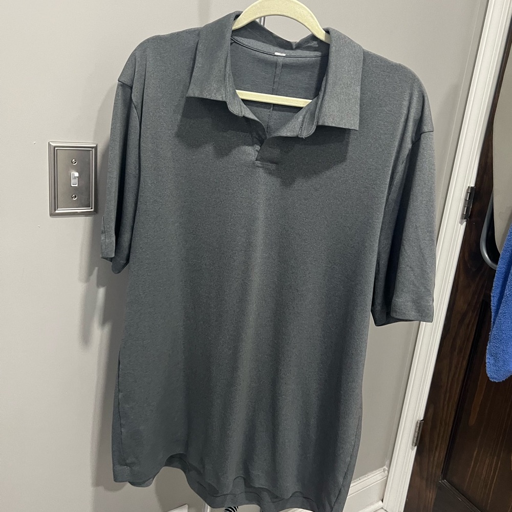 Lululemon XL Gray Polo